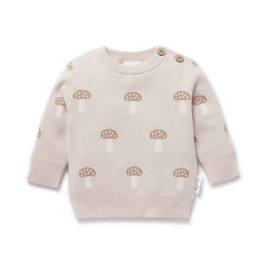 Aster & Oak - Mushroom Knit Jumper